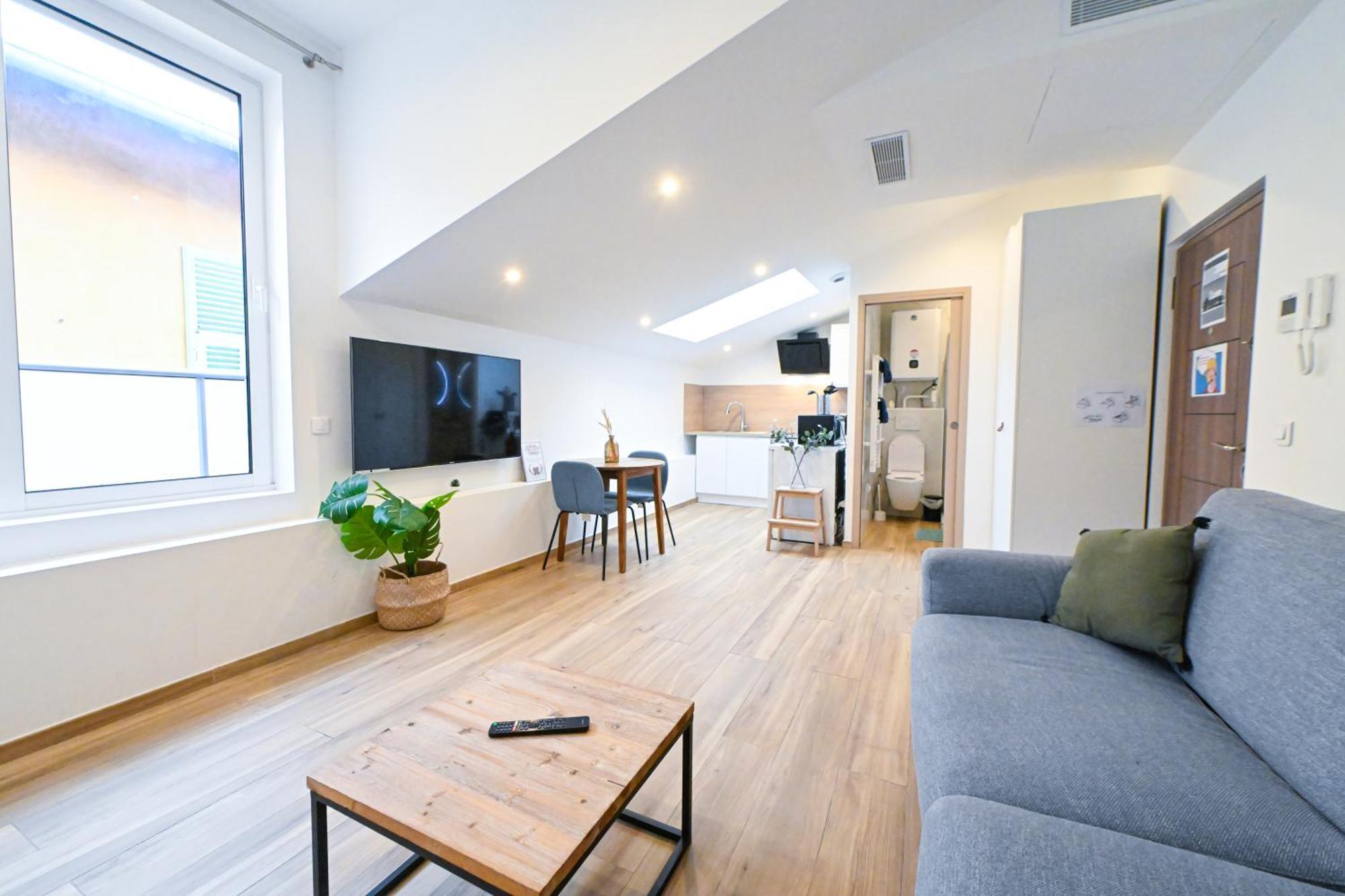 Beau Studio Cozy Centre Ville Et Plages N13 Nice Luaran gambar
